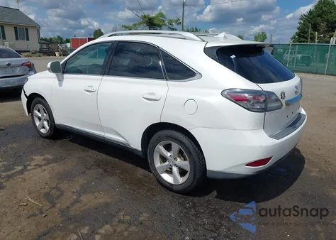 2011 Lexus Rx 350 from USA, damaged, VIN 2T2BK1BAXBC093208